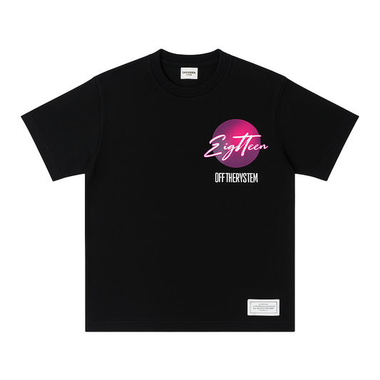 T-SHIRT IMPRIMÉ " EIGHTEEN "