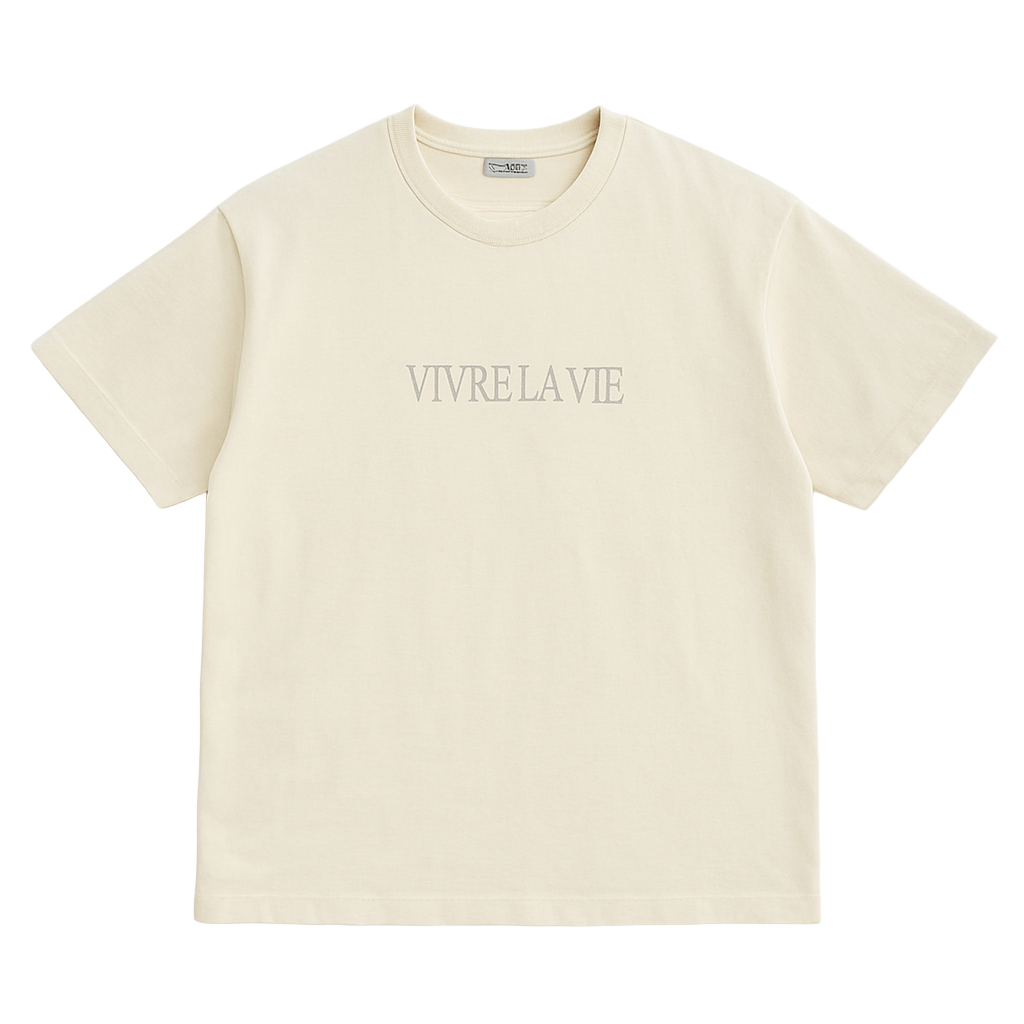 T-SHIRT « VIVRE LA VIE »