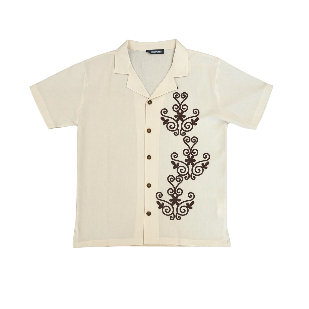 CHEMISE BRODÉ A FLEUR