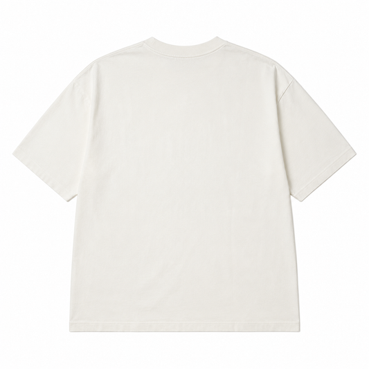 T-SHIRT BOXY OFF ONE « ÉCUSSON »