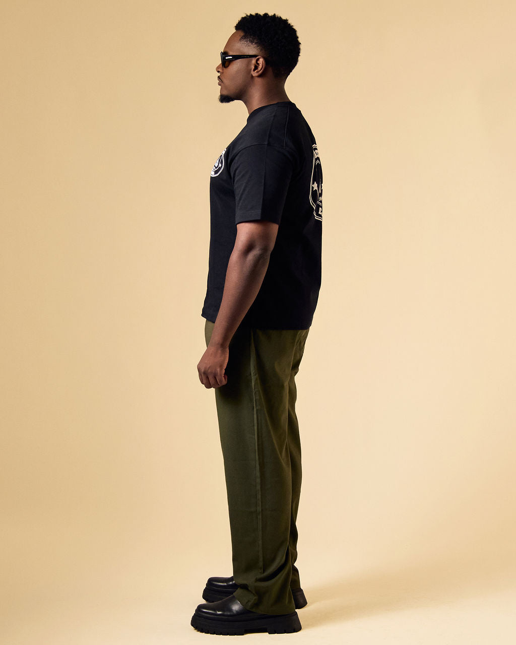 PANTALON « TECHNICAL EMBROIDERED COTON »