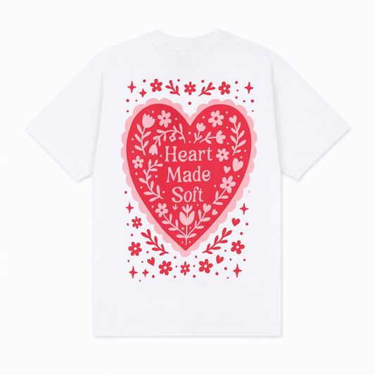 T-SHIRT " HEART MADE SOFT "