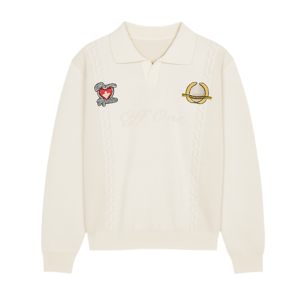 POLO LONG MANCHE " OFF ONE "