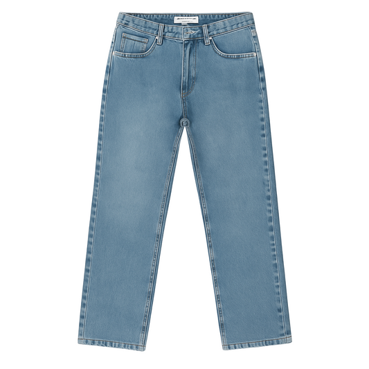 JEANS À PINCES STRAIGHT FIT