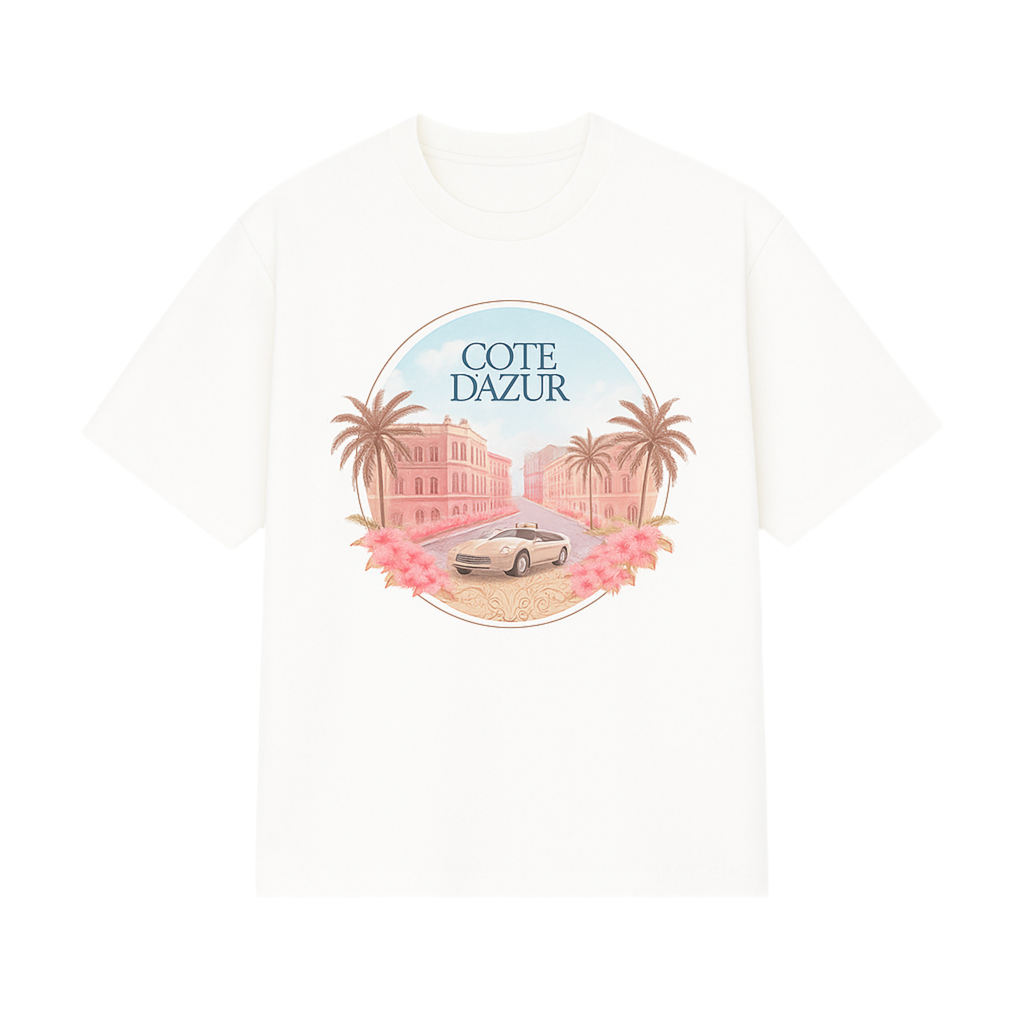 T-SHIRT « COTE D’AZUR »