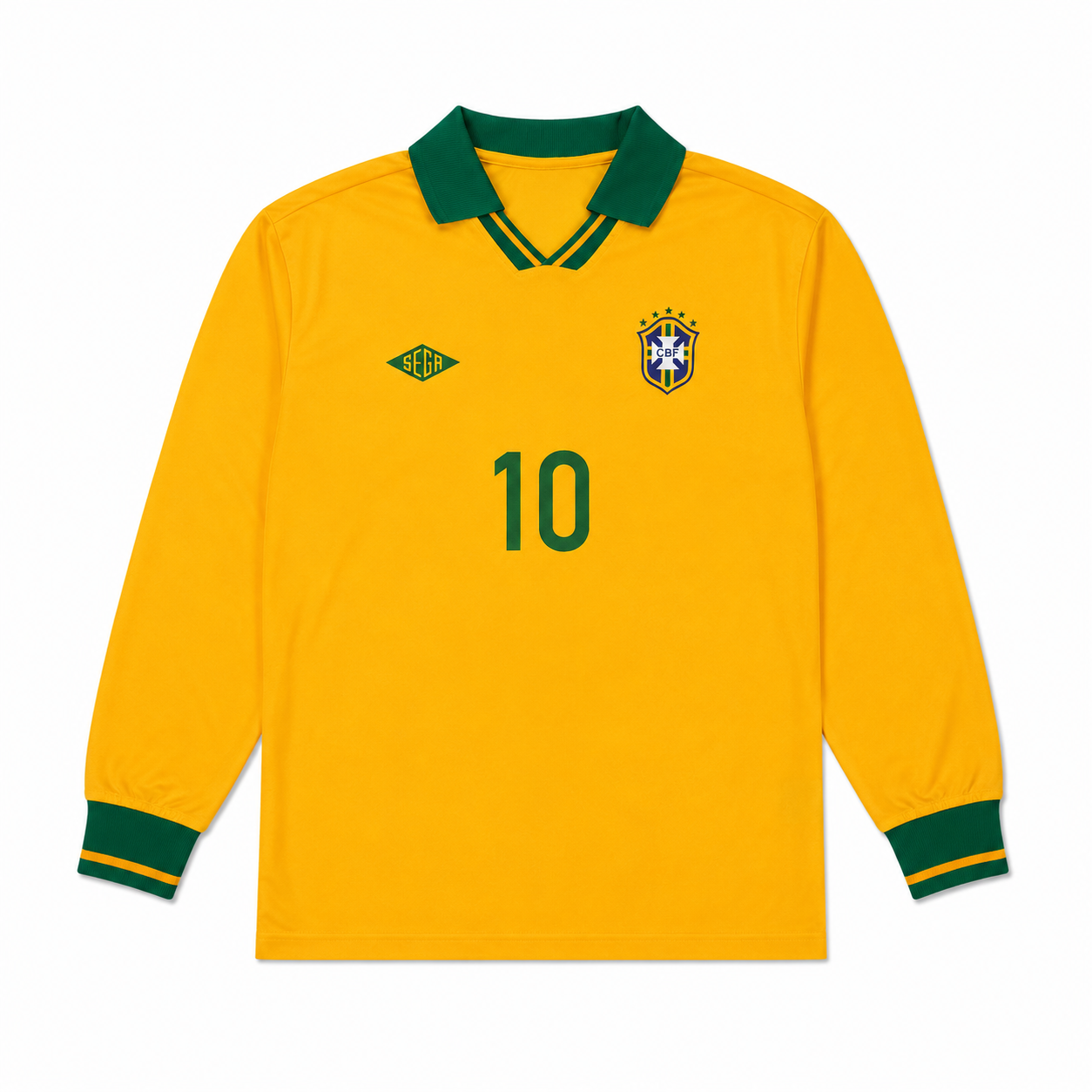 JERSEY LONG MANCHE « BRAZIL 10 »