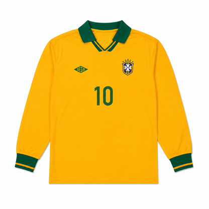 JERSEY LONG MANCHE « BRAZIL 10 »