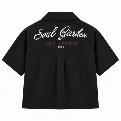 CHEMISE BOXY « SOÛL GARDEN »