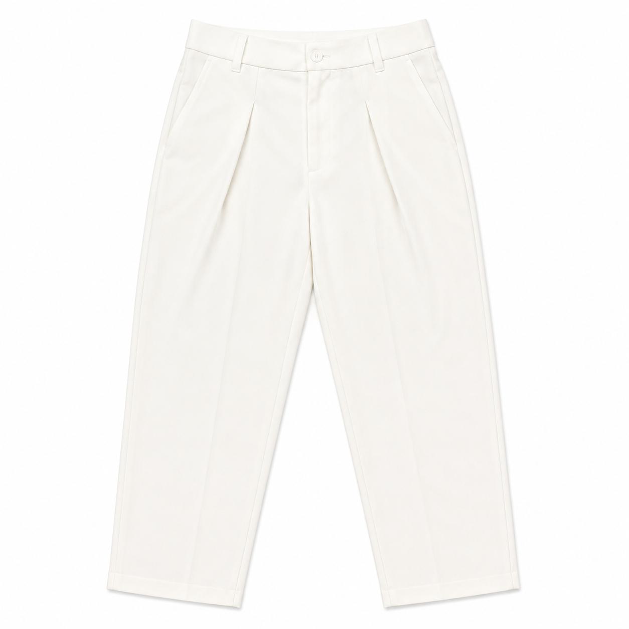PANTALON Á PINCE BARREL FIT