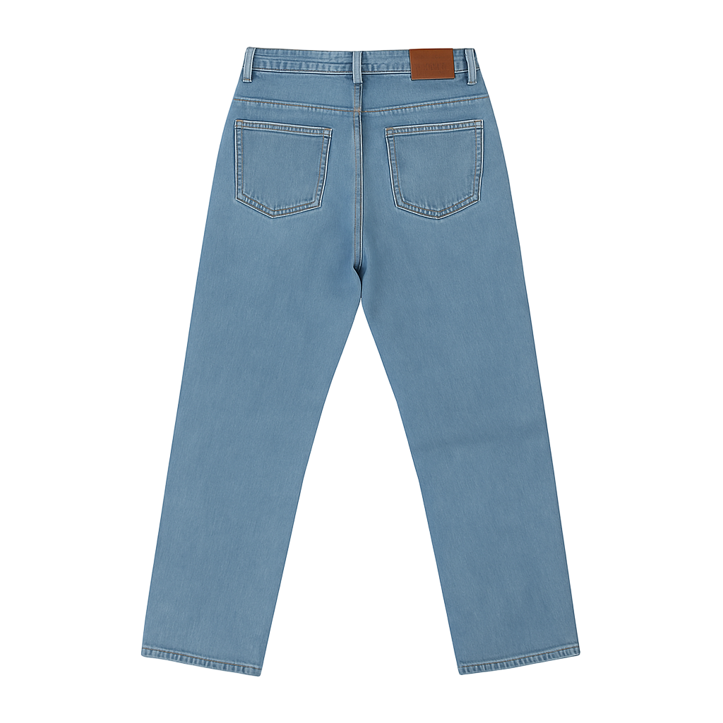 JEANS À PINCES STRAIGHT FIT