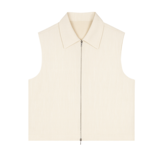 GILET A ZIP