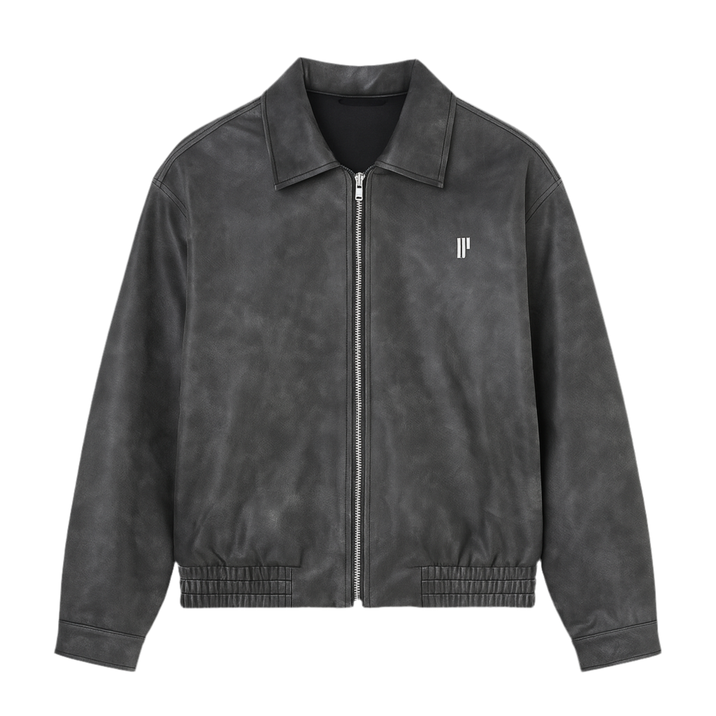 VESTE CUIRE « IP »
