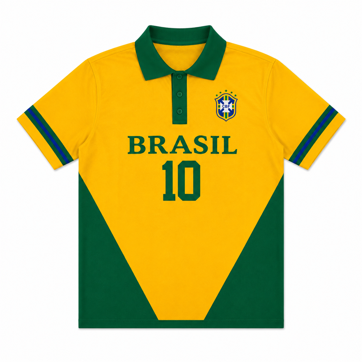 POLO TRICOT « BRAZIL 10 »