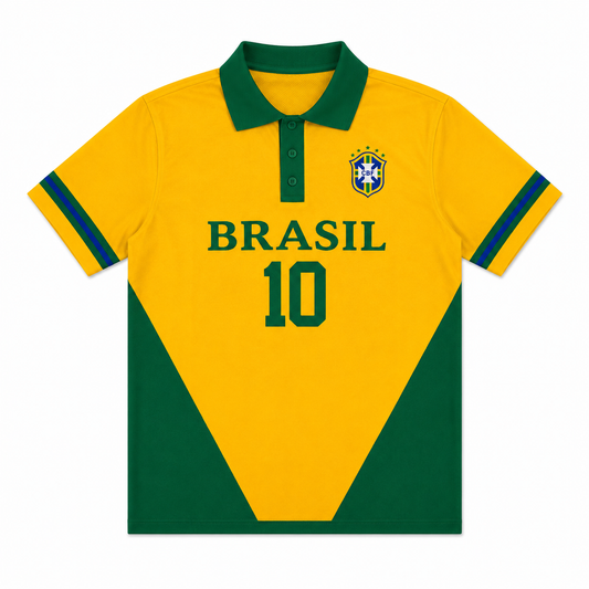 POLO TRICOT « BRAZIL 10 »