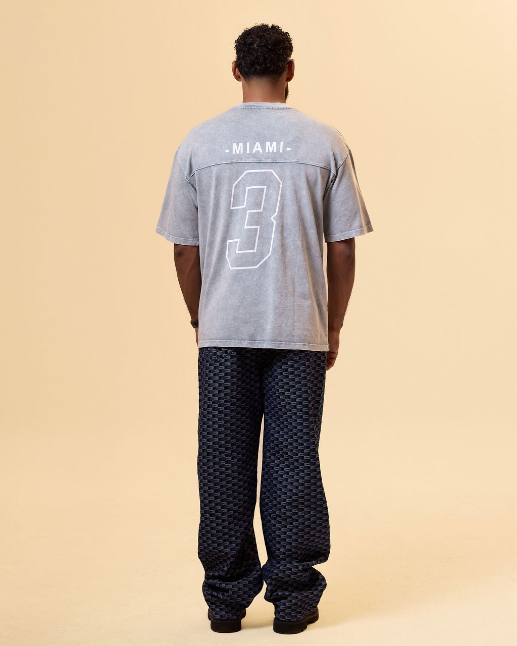 JEAN BAGGY « JACQUARD PANTS »