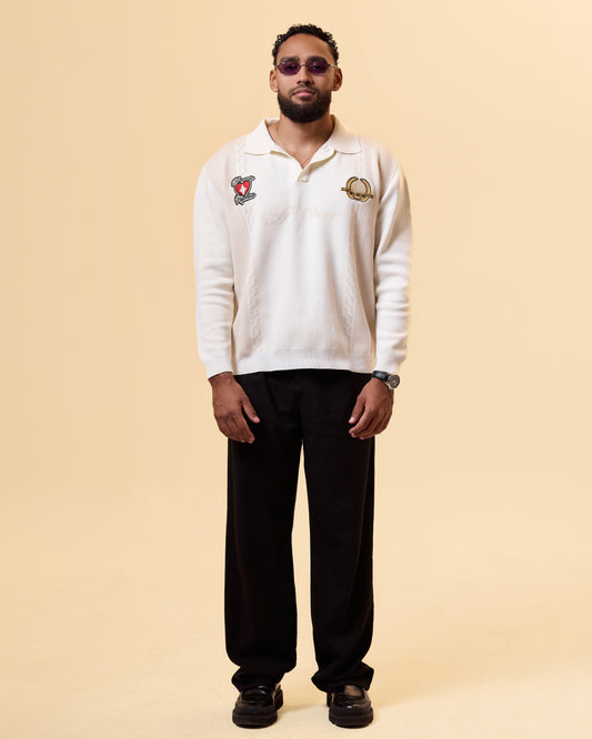 POLO LONG MANCHE " OFF ONE "