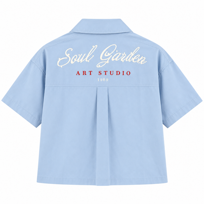 CHEMISE BOXY « SOÛL GARDEN »