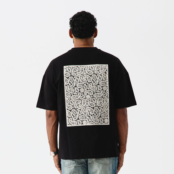 T-SHIRT À MOTIF BANDANA BRODÉ