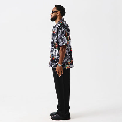 CHEMISE - COLLAGE BOB MARLEY