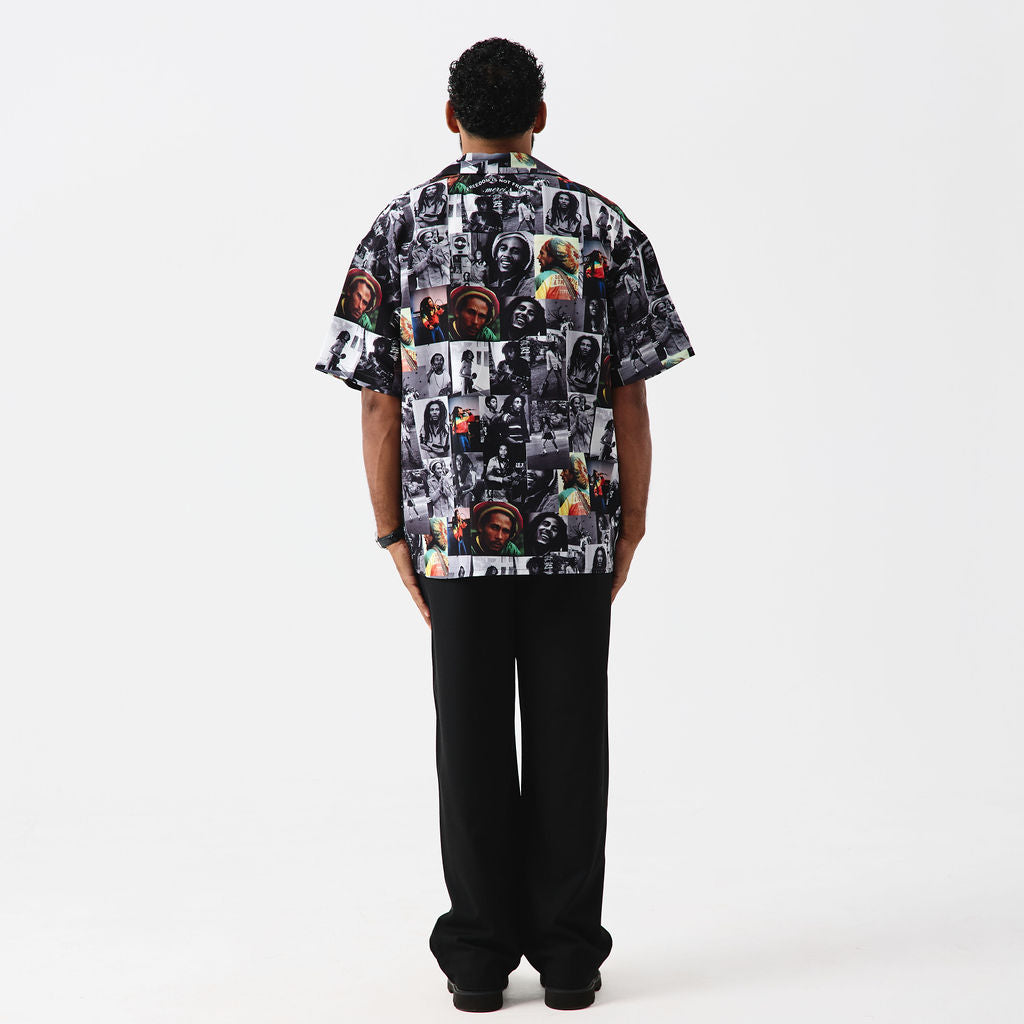 CHEMISE - COLLAGE BOB MARLEY