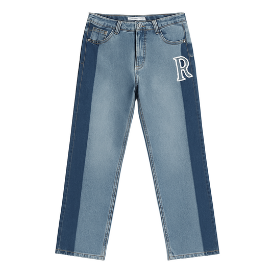 JEAN BAGGY BRODÉ « RC »