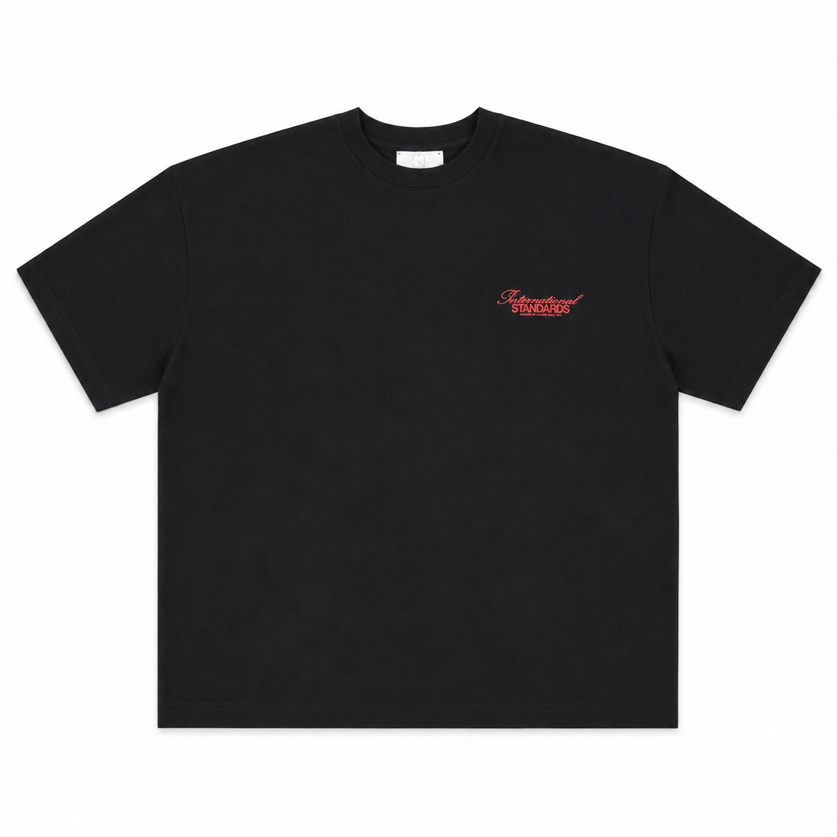 T-SHIRT BOXY NOIR « STANDARDS »