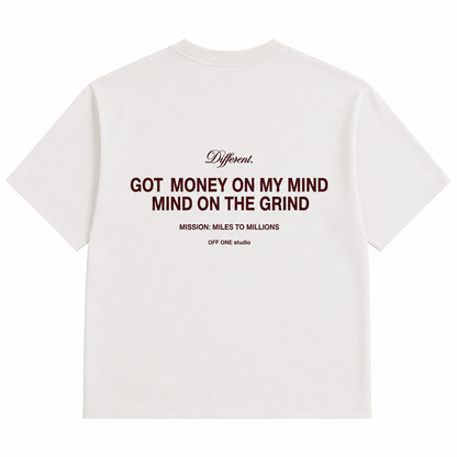 T-SHIRT BOXY « GOT MONEY » DIFFÉRENT