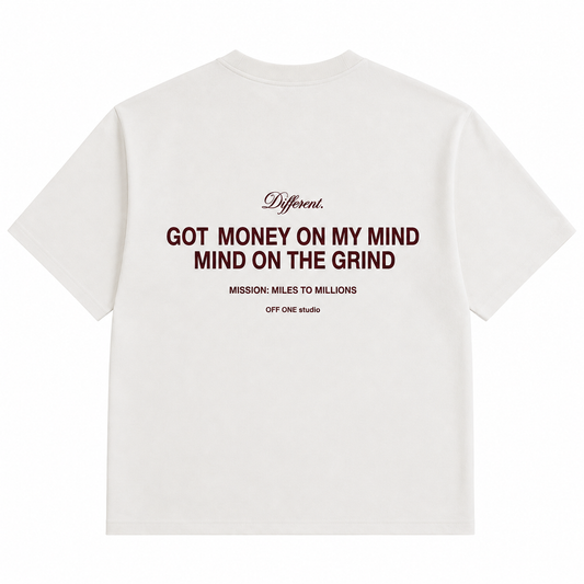 T-SHIRT BOXY « GOT MONEY » DIFFÉRENT