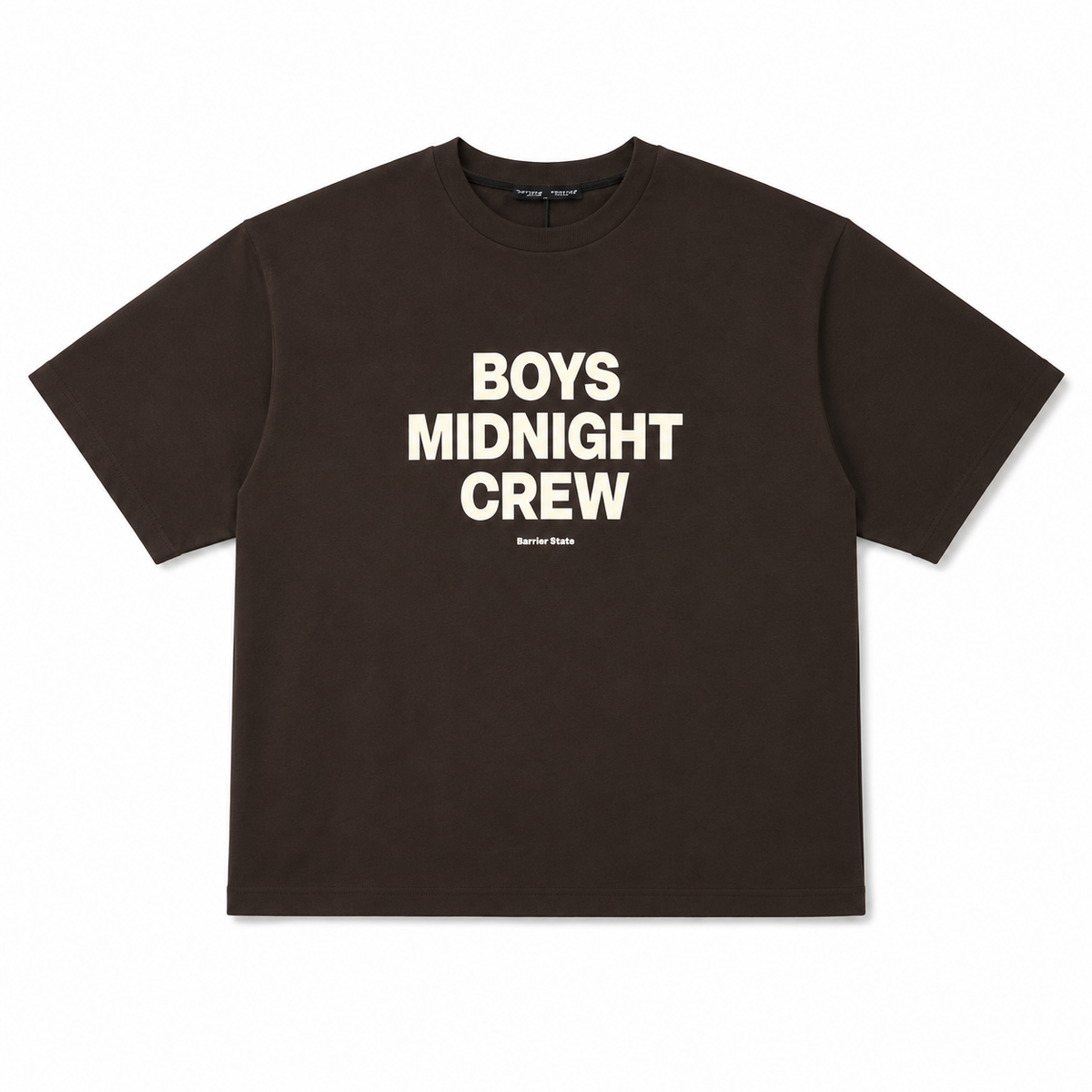 T-SHIRT BOXY « BOYS MIDNIGHT CREW »