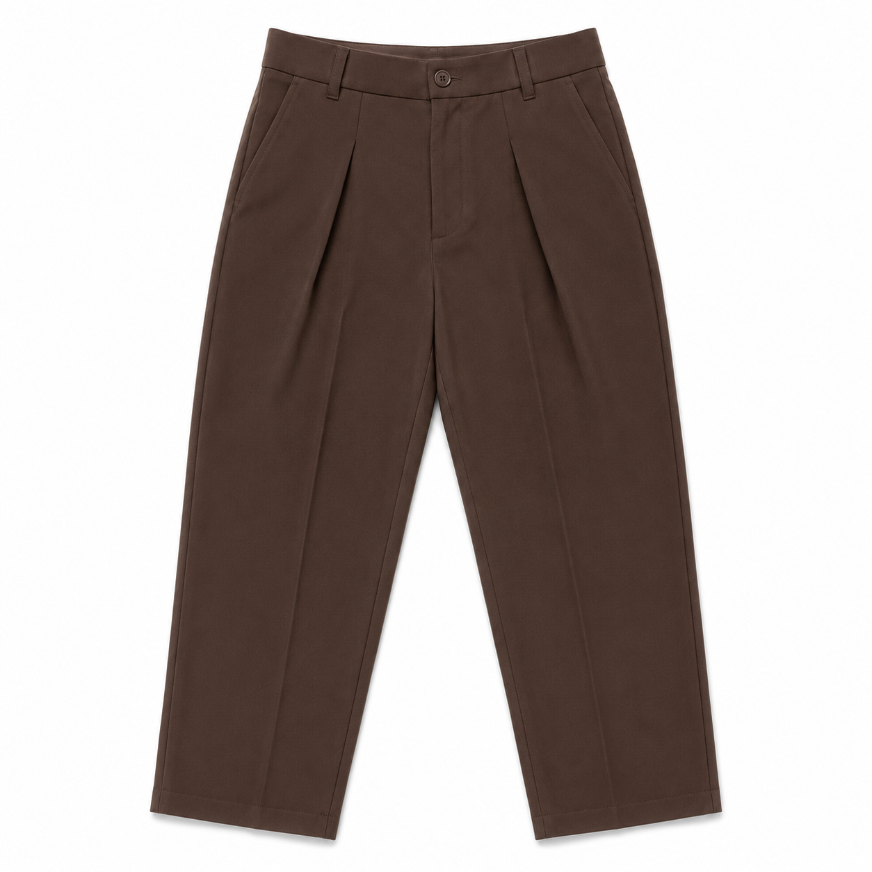 PANTALON Á PINCE BARREL FIT