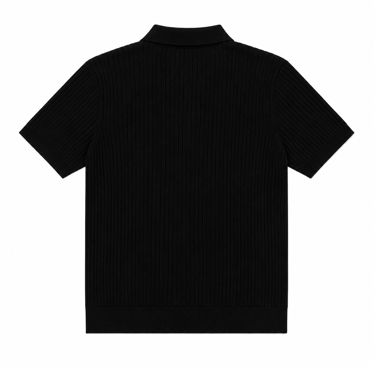 POLO TRICOT EMBLÈME BRODÉ