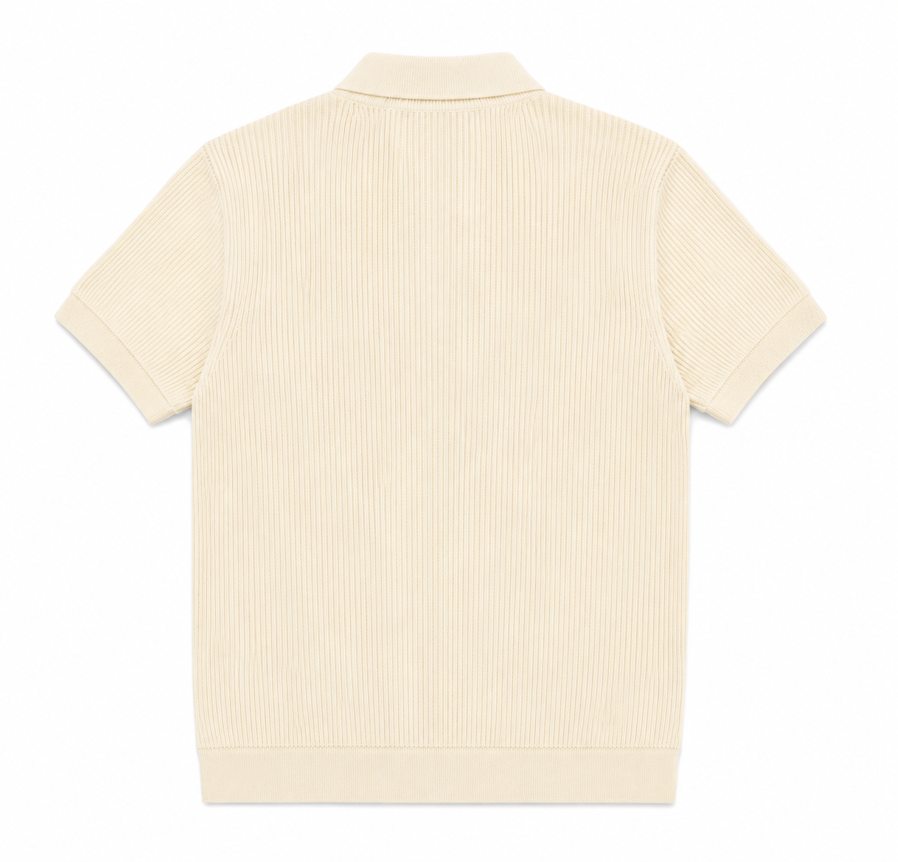 POLO TRICOT EMBLÈME BRODÉ