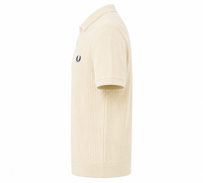 POLO TRICOT EMBLÈME BRODÉ