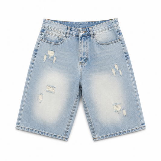 SHORT BAGGY DÉCHIRÉ