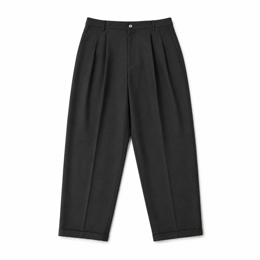 PANTALON FLUIDE À PINCE