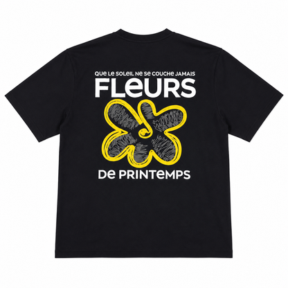 T-SHIRT «  FLEURS PRINTEMPS »
