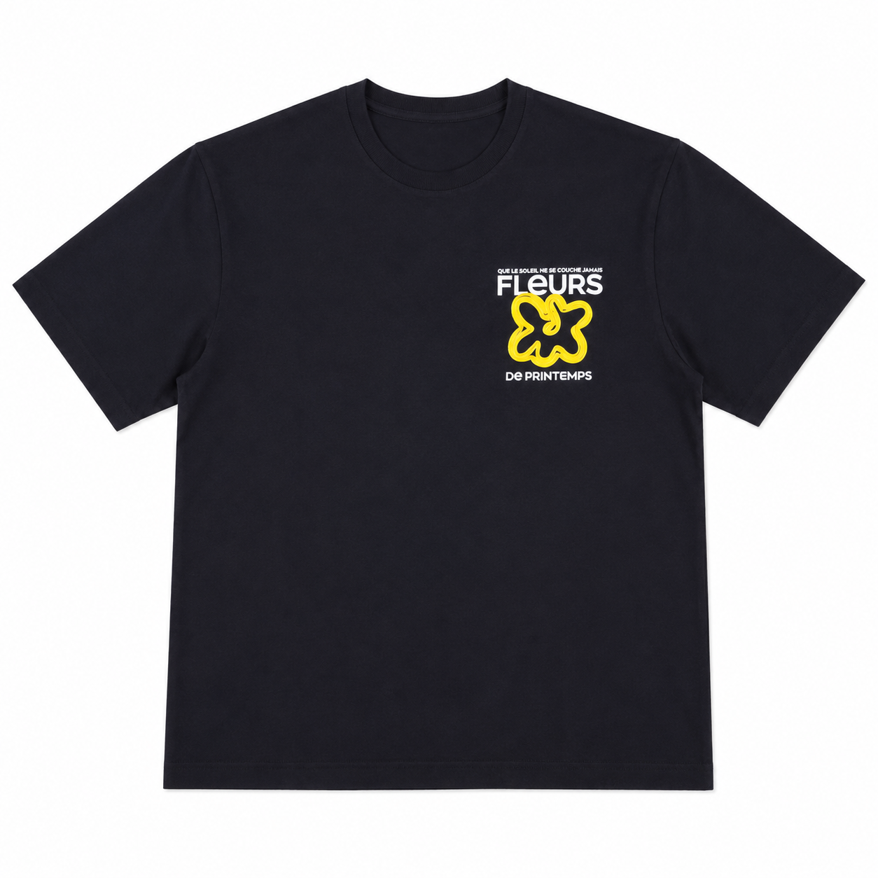 T-SHIRT «  FLEURS PRINTEMPS »