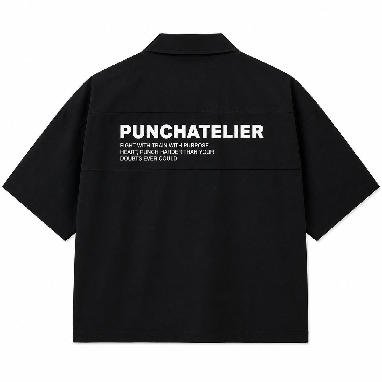CHEMISE BOXY FERMOIRS MOUSQUETON « PUNCHATELIER »