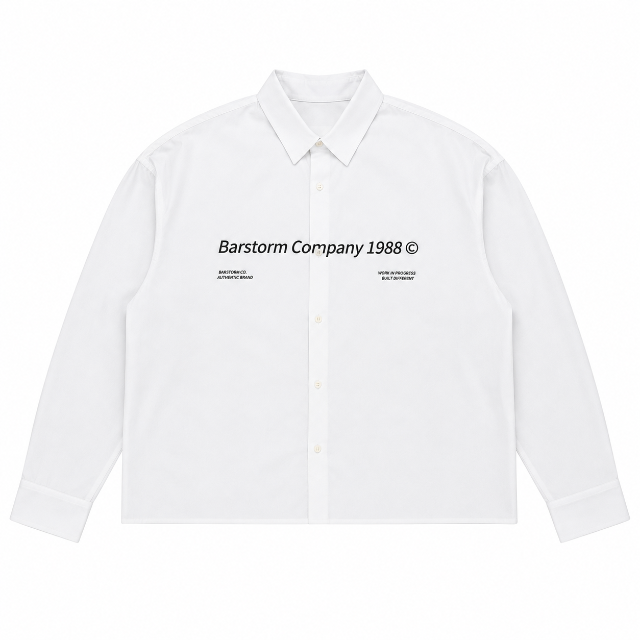 CHEMISE BOXY « BARSTORM COMPANY 1998 »