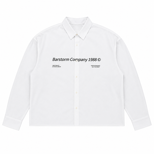 CHEMISE BOXY « BARSTORM COMPANY 1998 »