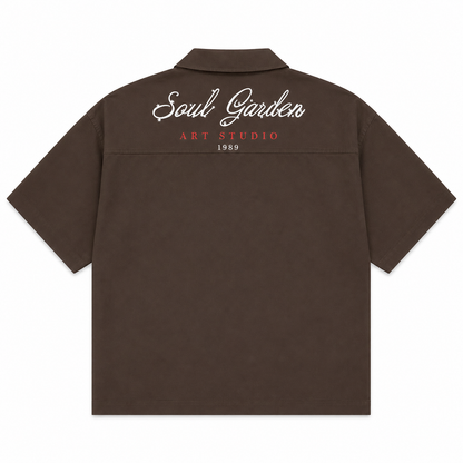 CHEMISE BOXY « SOÛL GARDEN »