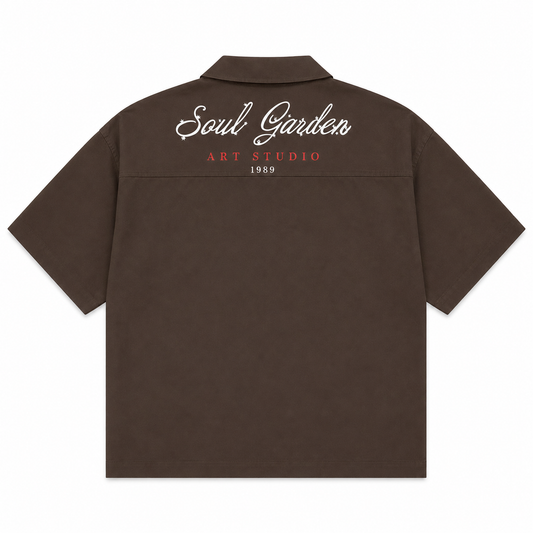CHEMISE BOXY « SOÛL GARDEN »