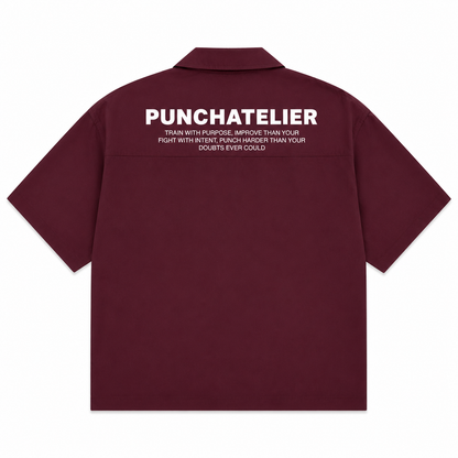 CHEMISE BOXY FERMOIRS MOUSQUETON « PUNCHATELIER »
