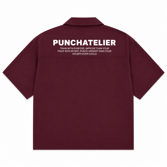 CHEMISE BOXY FERMOIRS MOUSQUETON « PUNCHATELIER »