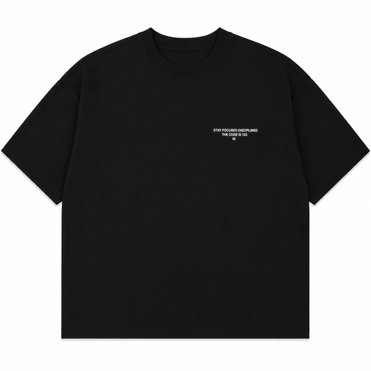 T-SHIRT BOXY « BAR:CODE 123 »