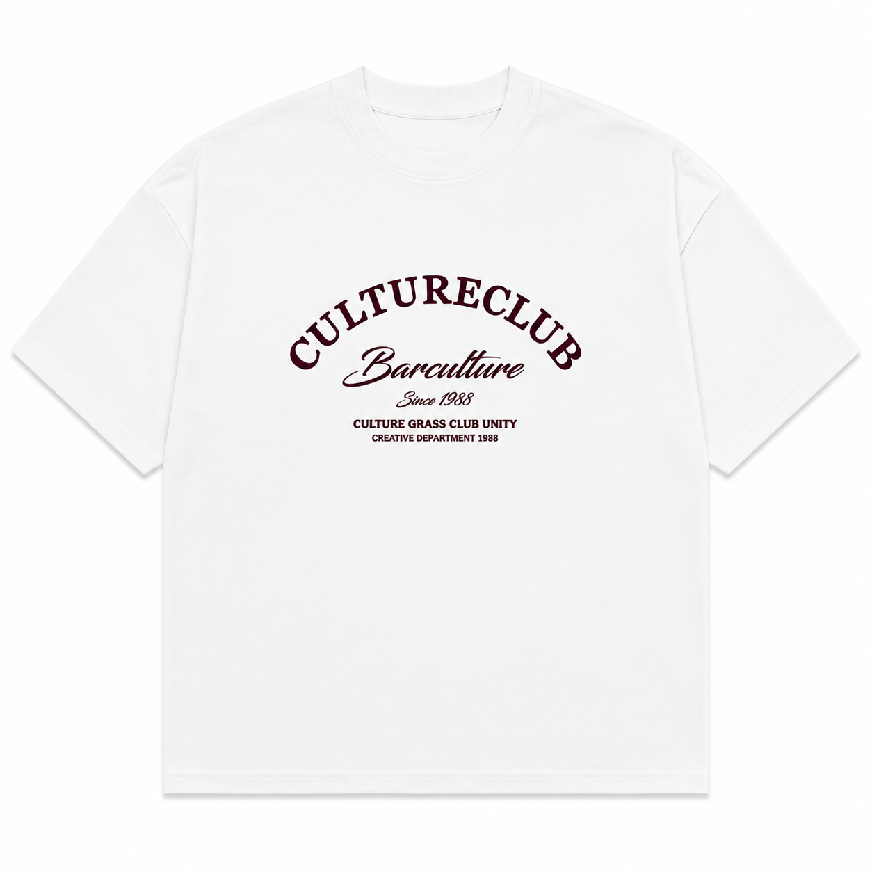 T-SHIRT BOXY « CULTURE CLUB »