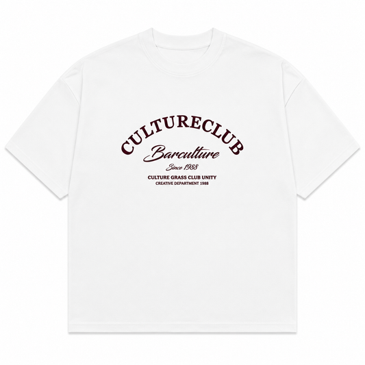 T-SHIRT BOXY « CULTURE CLUB »