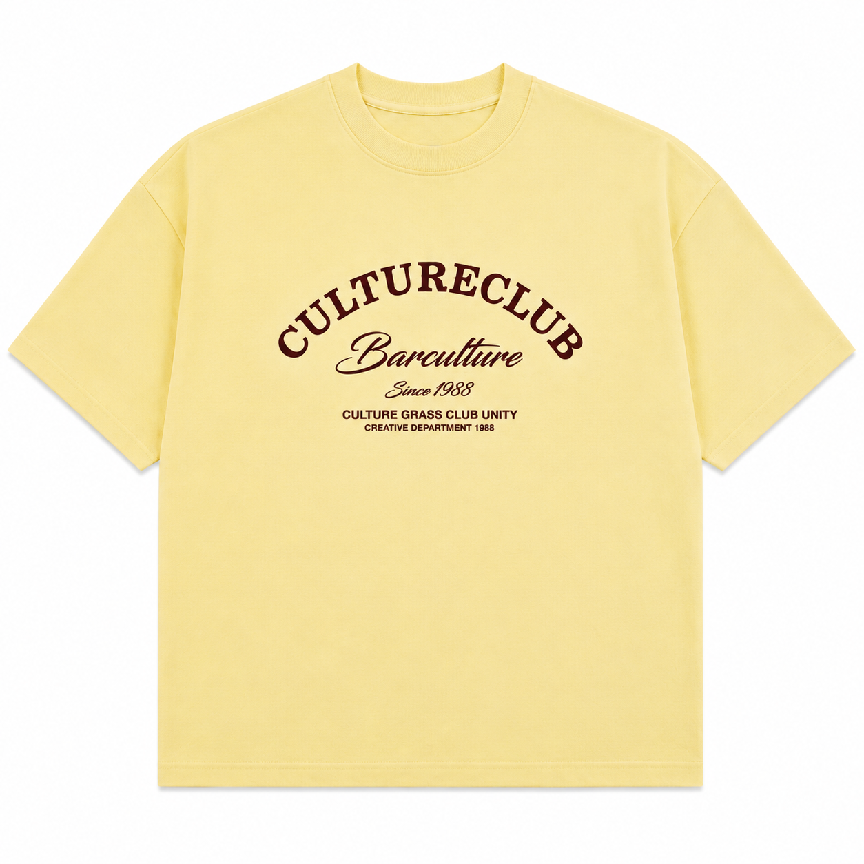 T-SHIRT BOXY « CULTURE CLUB »