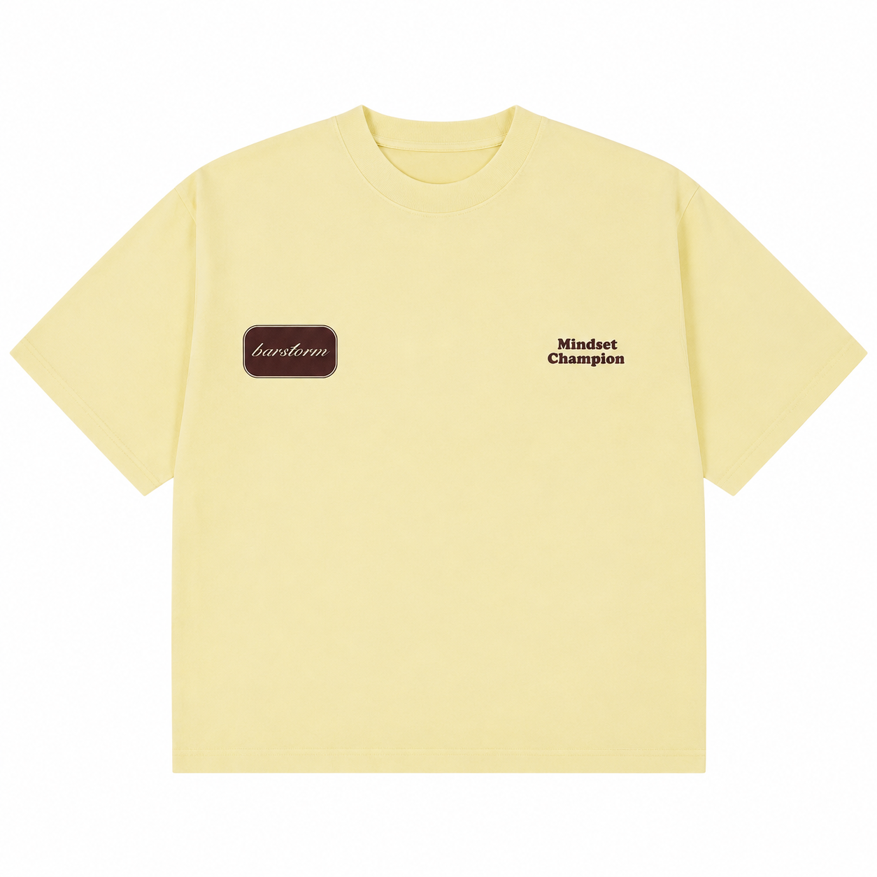 T-SHIRT BOXY « MINDSET CHAMPION »