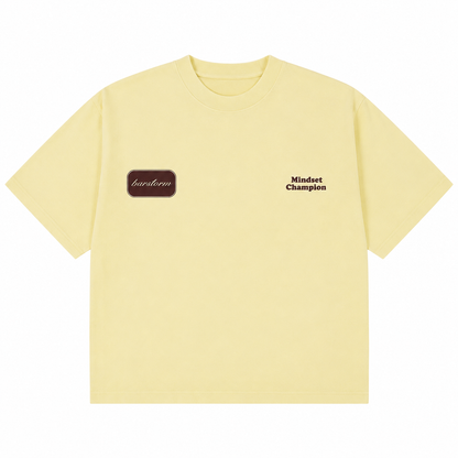 T-SHIRT BOXY « MINDSET CHAMPION »